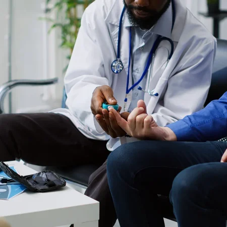 Robert diabetic check